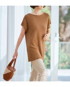 【ドゥクラッセ/DoCLASSE】の和紙ブレンド・フレンチ袖ロングニット 人気、トレンドファッション・服の通販 founy(ファニー) ファッション Fashion レディースファッション WOMEN トップス・カットソー Tops/Tshirt ニット Knit Tops NEW・新作・新着・新入荷 New Arrivals スリーブ Sleeve チュニック Tunic フレンチ French ミックス Mix ロング Long thumbnail トープ|ID: prp329100004485568 ipo3291000000031619613