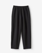 【ドゥクラッセ/DoCLASSE】のリネンタッチ・タックストレートパンツ63cm ブラック|ID: prp329100004485578 ipo3291000000031619671