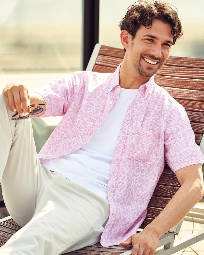 【ドゥクラッセ/DoCLASSE / MEN】のライトコットンシアサッカーシャツ半袖 インテリア・キッズ・メンズ・レディースファッション・服の通販 founy(ファニー) https://founy.com/ ファッション Fashion メンズファッション Fashion for Men グラデーション Gradient, Ombre 抗菌 Antibacterial, Bacteria-Resistant 軽量 Lightweight, Ultra Light ダウン Down, Puffer プリント Print, Printed Pattern 半袖 Short Sleeve, Half Sleeve メンズ Men's, Menswear ループ Loop, Loop Knit |ID: prp329100004485593 ipo3291000000032775205