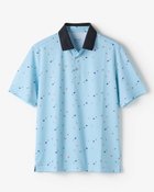 【ドゥクラッセ/DoCLASSE / MEN】の吸汗速乾UVカット台衿ゴルフポロ 半袖 ブルーグレー|ID: prp329100004485594 ipo3291000000031619777