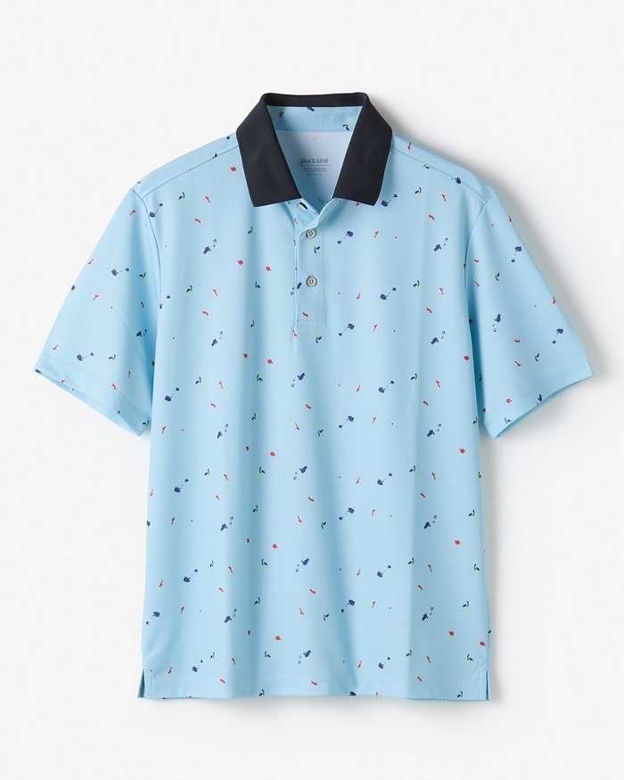【ドゥクラッセ/DoCLASSE / MEN】の吸汗速乾UVカット台衿ゴルフポロ 半袖 インテリア・キッズ・メンズ・レディースファッション・服の通販 founy(ファニー) https://founy.com/ ファッション Fashion メンズファッション MEN トップス・カットソー Tops/Tshirt/Men シャツ Shirts ポロシャツ Polo Shirts なめらか Smooth ゴルフ Golf ジャケット Jacket ジャージ Jersey スリット Slit フラット Flat プリント Print メンズ Mens 半袖 Short Sleeve |ID: prp329100004485594 ipo3291000000032064068