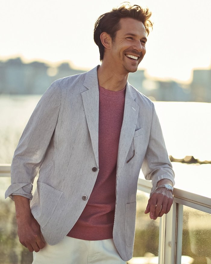 【ドゥクラッセ/DoCLASSE / MEN】のクールマックス・リネン混・超軽量ジャケット インテリア・キッズ・メンズ・レディースファッション・服の通販 founy(ファニー) https://founy.com/ ファッション Fashion メンズファッション MEN NEW・新作・新着・新入荷 New Arrivals クール Cool ジャケット Jacket ベスト Vest メンズ Mens リネン Linen 軽量 Lightweight |ID: prp329100004485604 ipo3291000000031619826