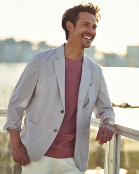 【ドゥクラッセ/DoCLASSE / MEN】のクールマックス・リネン混・超軽量ジャケット 人気、トレンドファッション・服の通販 founy(ファニー) ファッション Fashion メンズファッション Fashion for Men クール Cool, Chic ジャケット Jacket, Outerwear パッチ Patch, Appliqué ベスト Vest, Waistcoat ポケット Pocket, Pocket Detail メンズ Men's, Menswear リネン Linen, Linen Fabric 夏 Summer 軽量 Lightweight, Ultra Light |ID:prp329100004485604