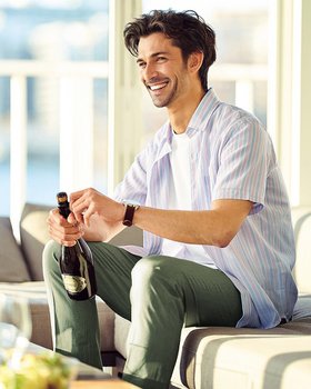 【ドゥクラッセ/DoCLASSE / MEN】のクールマックス・リネン混・涼感シャツ 人気、トレンドファッション・服の通販 founy(ファニー) ファッション Fashion メンズファッション MEN クール Cool フィット Fit フレンチ French フロント Front メンズ Mens ヨーク Yoke リネン Linen 半袖 Short Sleeve |ID:prp329100004485610