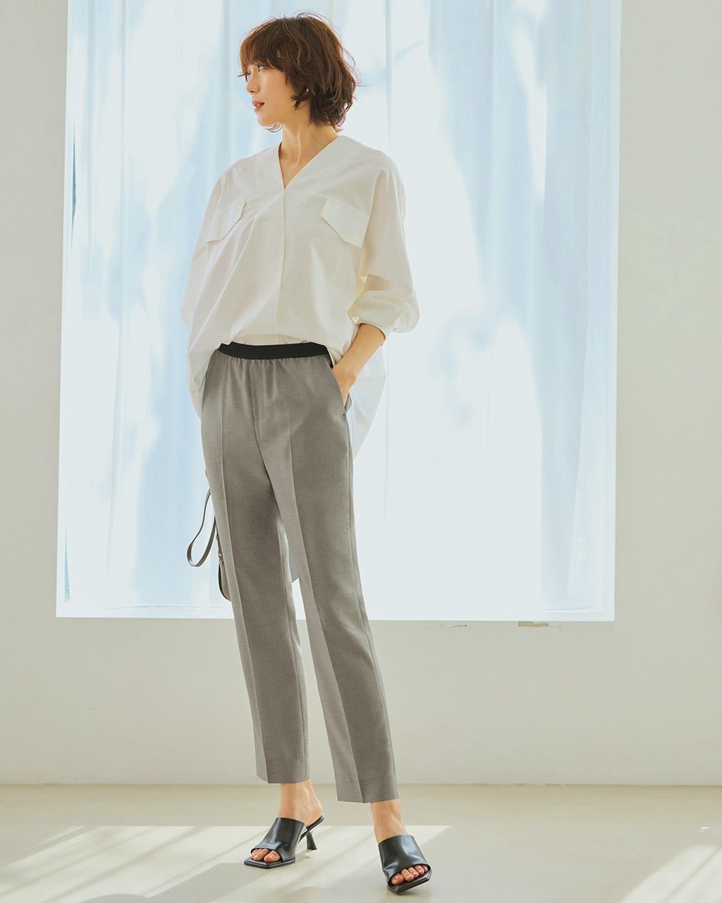 【ドゥクラッセ/DoCLASSE】のビエラツイル・センタープレステーパード/64cm 人気、トレンドファッション・服の通販 founy(ファニー) 　ファッション　Fashion　レディースファッション　Fashion for Women　パンツ　Pants & Trousers　イエロー　Yellow　オケージョン　Occasion Wear　スマート　Smart, Elegant　チェック　Check, Plaid, Tartan　フォルム　Silhouette, Form　ベスト　Vest, Waistcoat　夏　Summer　ビジネス 仕事 通勤　Business / Work / Commuting　 other-1|ID: prp329100004487223 ipo3291000000033728355