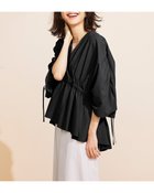 【ドゥクラッセ/DoCLASSE】のリヨセルコットン・ギャザードルマンブラウス 人気、トレンドファッション・服の通販 founy(ファニー) ファッション Fashion レディースファッション WOMEN トップス・カットソー Tops/Tshirt シャツ/ブラウス Shirts/Blouses NEW・新作・新着・新入荷 New Arrivals ギャザー Gather ドレープ Drape ラグジュアリー Luxury 夏 Summer thumbnail ブラック|ID: prp329100004487234 ipo3291000000031634047