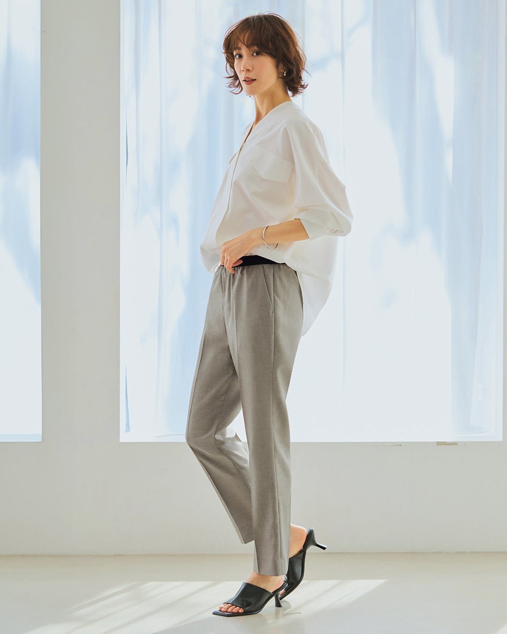 【ドゥクラッセ/DoCLASSE】のビエラツイル・センタープレステーパード/68cm 人気、トレンドファッション・服の通販 founy(ファニー) 　ファッション　Fashion　レディースファッション　Fashion for Women　パンツ　Pants & Trousers　イエロー　Yellow　オケージョン　Occasion Wear　スマート　Smart, Elegant　チェック　Check, Plaid, Tartan　フォルム　Silhouette, Form　ベスト　Vest, Waistcoat　夏　Summer　ビジネス 仕事 通勤　Business / Work / Commuting　 other-1|ID: prp329100004487290 ipo3291000000035894410