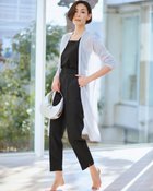 【ドゥクラッセ/DoCLASSE】の小紋柄ジャカード・センタープレスパンツ 人気、トレンドファッション・服の通販 founy(ファニー) ファッション Fashion レディースファッション WOMEN パンツ Pants NEW・新作・新着・新入荷 New Arrivals シンプル Simple ジャカード Jacquard センター Center パターン Pattern フォルム Form プリント Print エレガント 上品 Elegant 夏 Summer 無地 Plain Color thumbnail ブラック|ID: prp329100004487301 ipo3291000000031634212