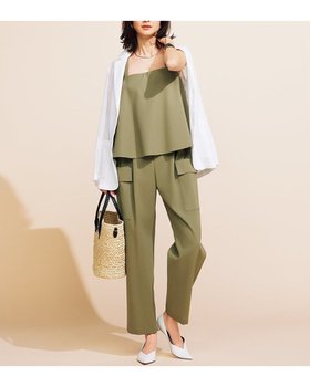 【ドゥクラッセ/DoCLASSE】のからみ織りコットン・シングルテーラード 人気、トレンドファッション・服の通販 founy(ファニー) ファッション Fashion レディースファッション WOMEN ショルダー Shoulder シンプル Simple ボックス Box メッシュ Mesh |ID:prp329100004487303