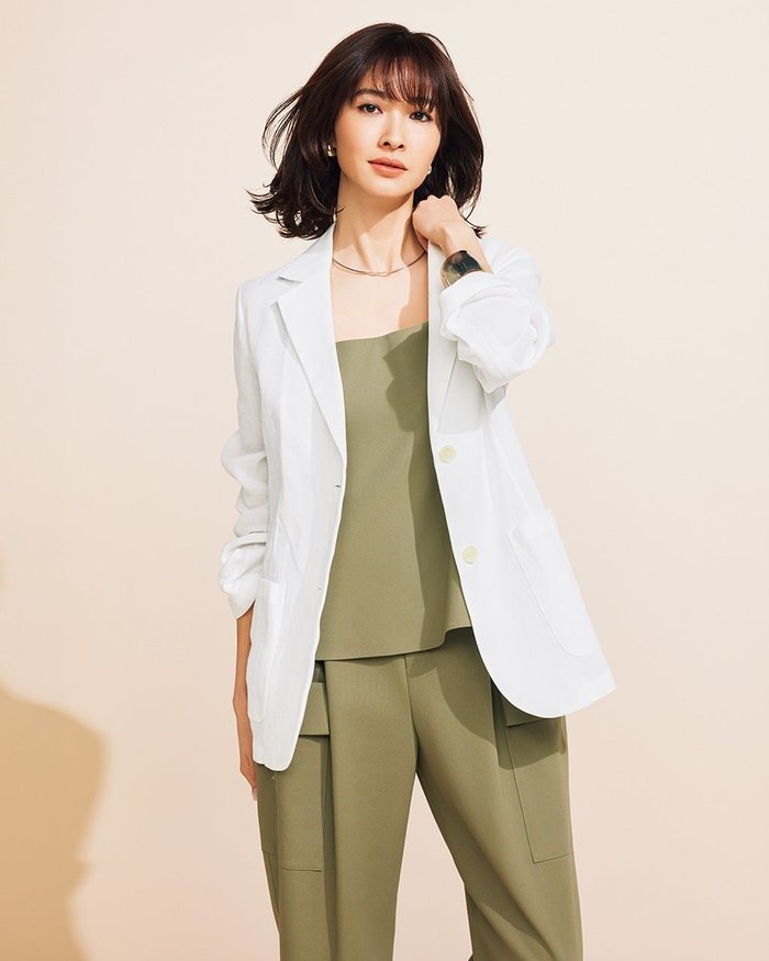 【ドゥクラッセ/DoCLASSE】のからみ織りコットン・シングルテーラード インテリア・キッズ・メンズ・レディースファッション・服の通販 founy(ファニー) https://founy.com/ ファッション Fashion レディースファッション Fashion for Women アウター Coat / Outerwear Collection レディースジャケット・軽アウター Jackets ショルダー Shoulder, Shoulder Strap シンプル Simple, Minimal ジャケット Jacket, Outerwear ボックス Boxy, Box Shape メッシュ Mesh, Net Fabric |ID: prp329100004487303 ipo3291000000034081279