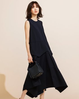 【ドゥクラッセ/DoCLASSE】 リモンタナイロン・ヘムラインワンピース人気、トレンドファッション・服の通販 founy(ファニー) ファッション Fashion レディースファッション Fashion for Women ワンピース Dresses アシンメトリー Asymmetrical Style シンプル Simple, Minimal ストレッチ Stretch, Stretchy Fabric セットアップ Set-Up, Coordinated Outfit タンク Tank Top, Sleeveless Top ペプラム Peplum, Flared Hem モダン Modern, Contemporary リュクス Luxury, Elegant, High-End, Chic 夏 Summer |ID:prp329100004487312