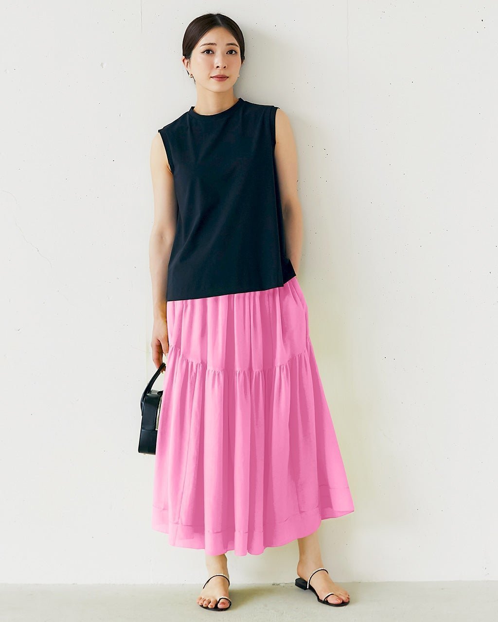 【ドゥクラッセ/DoCLASSE】のシルクコットン・ティアードスカート 人気、トレンドファッション・服の通販 founy(ファニー) 　ファッション　Fashion　レディースファッション　Fashion for Women　スカート　Skirts　ティアードスカート　Tiered Skirts　新作・新入荷　New Arrivals / New In　ギャザー　Gathered, Ruffled　シルク　Silk, 100% Silk　ティアードスカート　Tiered Skirt, Flounced Skirt　夏　Summer　 other-1|ID: prp329100004497888 ipo3291000000032636754