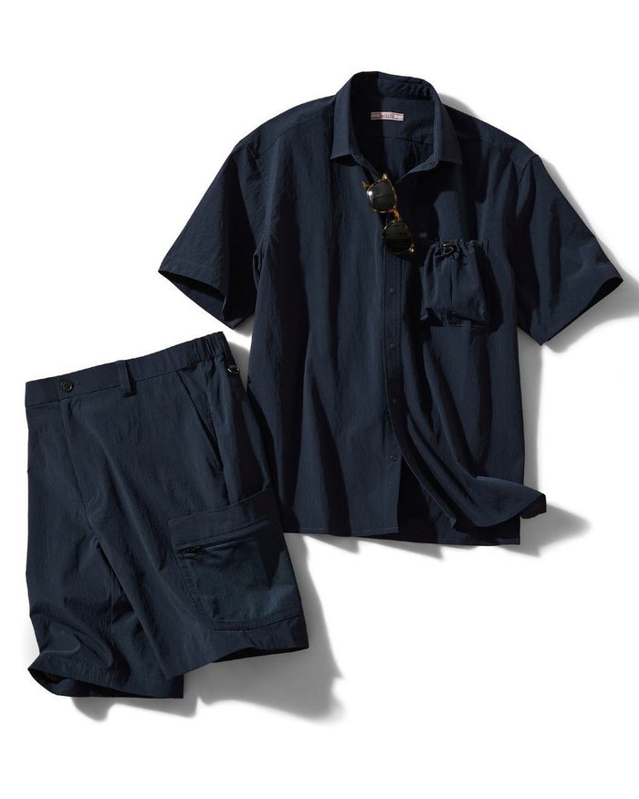 【ドゥクラッセ/DoCLASSE / MEN】の360&deg;ストレッチ高通気DotAirキャンプシャツ インテリア・キッズ・メンズ・レディースファッション・服の通販 founy(ファニー) https://founy.com/ ファッション Fashion メンズファッション Fashion for Men 新作・新入荷 New Arrivals / New In シャーリング Shirring, Ruched ストレッチ Stretch, Stretchy Fabric フロント Front, Front Design ポケット Pocket, Pocket Detail メンズ Men's, Menswear エレガント 上品 Elegant |ID: prp329100004503345 ipo3291000000031952048