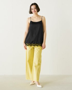 【ドゥクラッセ/DoCLASSE】 カラーデニム・リラクシーワイドパンツ人気、トレンドファッション・服の通販 founy(ファニー) ファッション Fashion レディースファッション WOMEN パンツ Pants NEW・新作・新着・新入荷 New Arrivals デニム Denim リラックス Relax ワイド Wide |ID:prp329100004515271
