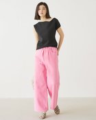 【ドゥクラッセ/DoCLASSE】のカラーデニム・リラクシーワイドパンツ 人気、トレンドファッション・服の通販 founy(ファニー) ファッション Fashion レディースファッション WOMEN パンツ Pants NEW・新作・新着・新入荷 New Arrivals デニム Denim リラックス Relax ワイド Wide thumbnail ピンク|ID: prp329100004515271 ipo3291000000031903750