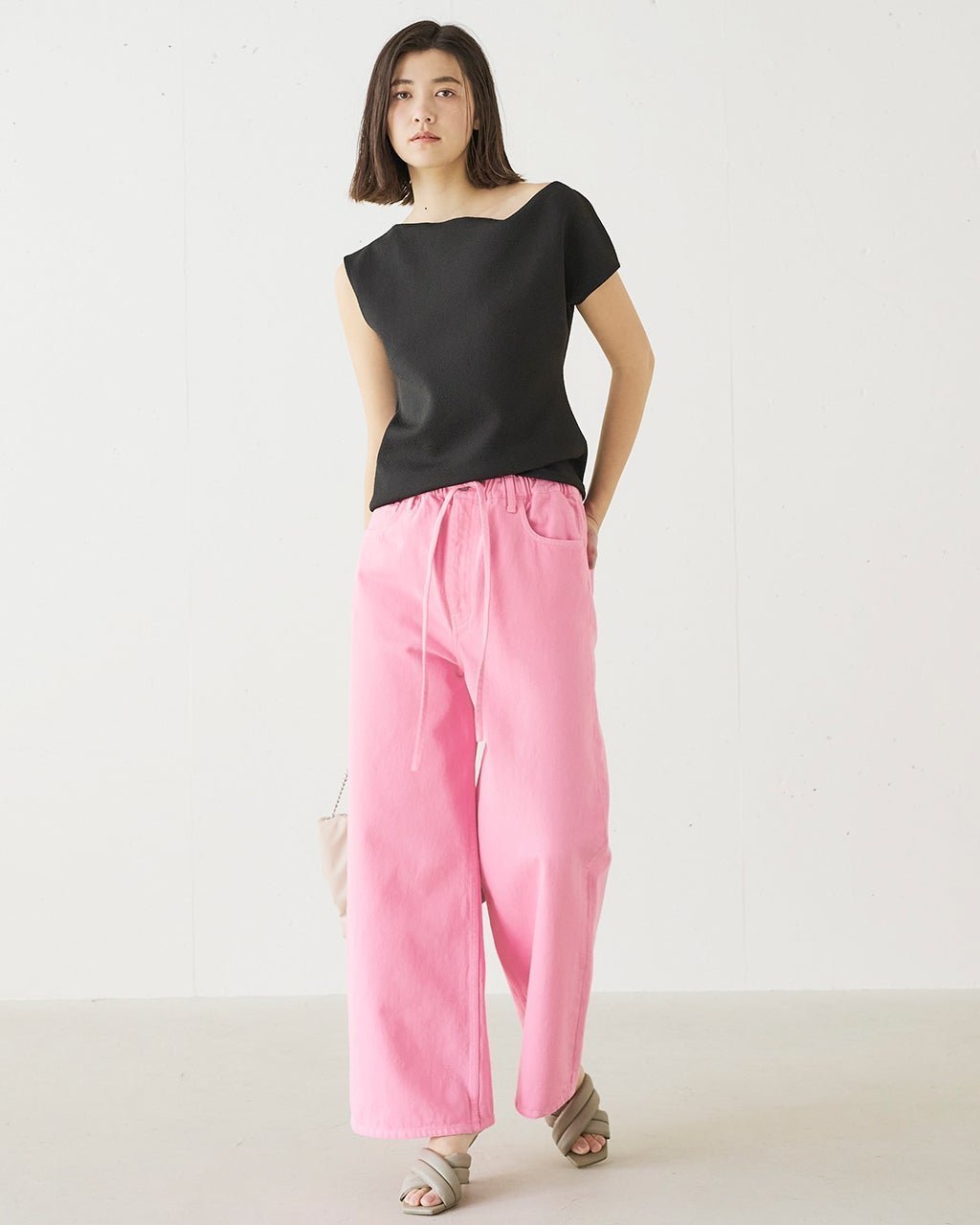 【ドゥクラッセ/DoCLASSE】のカラーデニム・リラクシーワイドパンツ 人気、トレンドファッション・服の通販 founy(ファニー) 　ファッション　Fashion　レディースファッション　Fashion for Women　パンツ　Pants & Trousers　新作・新入荷　New Arrivals / New In　デニム　Denim, Jeans Material　リラックス　Relax, Relaxed Fit　ワイド　Wide, Wide Fit　 other-1|ID: prp329100004515271 ipo3291000000032636686