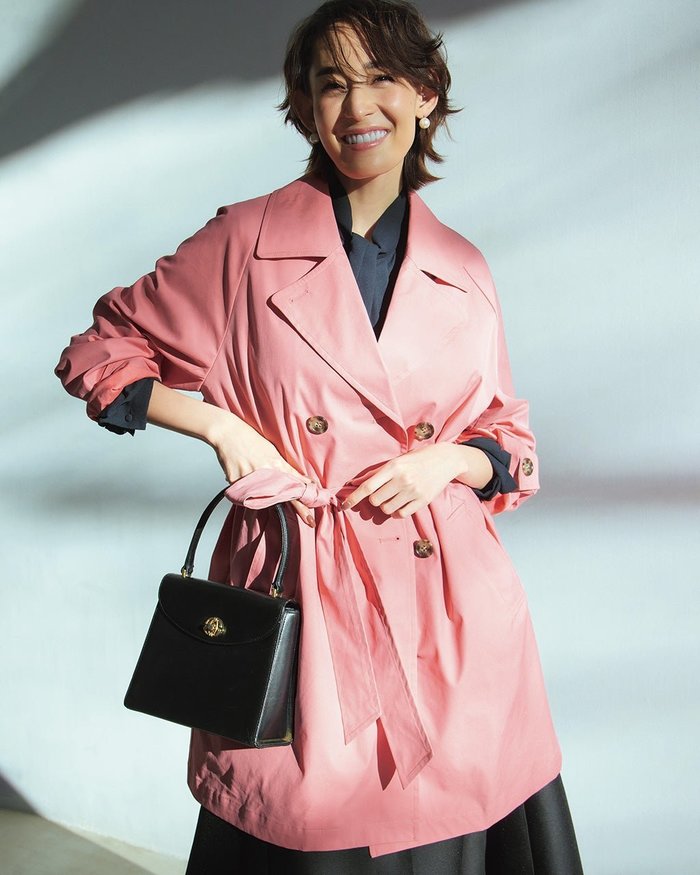 【ドゥクラッセ/DoCLASSE】の高密度ツイル・シーズンレストレンチコート インテリア・キッズ・メンズ・レディースファッション・服の通販 founy(ファニー) https://founy.com/ ファッション Fashion レディースファッション Fashion for Women アウター Coat / Outerwear Collection コート・ロングコート・ピーコート Long Coats, Peacoats & More トレンチコート / 春秋の定番アウター Trench Coats |ID: prp329100004517634 ipo3291000000034827397