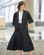 【ドゥクラッセ/DoCLASSE】のシアーラミー・クロップドジャケット ブラック|ID: prp329100004522371 ipo3291000000031989261