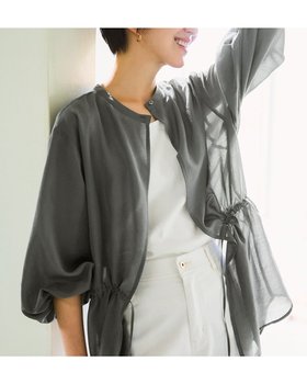 【ドゥクラッセ/DoCLASSE】のシアーロングシャツ・インナータンクセット 人気、トレンドファッション・服の通販 founy(ファニー) ファッション Fashion レディースファッション Fashion for Women トップス・カットソー Cut & Sew Tops シャツ・ブラウス・オフィスカジュアル Elegant Blouses & Button-Ups インナー Innerwear スリーブ Sleeve, Long Sleeve / Short Sleeve タンク Tank Top, Sleeveless Top フェミニン Feminine, Girly メッシュ Mesh, Net Fabric エレガント 上品 Elegant 人気 Popular, Best Seller 夏 Summer |ID:prp329100004522380
