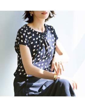 【ドゥクラッセ/DoCLASSE】のUVスラブ・ギャザーネックブラウス 人気、トレンドファッション・服の通販 founy(ファニー) ファッション Fashion レディースファッション WOMEN トップス・カットソー Tops/Tshirt シャツ/ブラウス Shirts/Blouses ロング / Tシャツ T-Shirts カットソー Cut and Sewn NEW・新作・新着・新入荷 New Arrivals カットソー Cut And Sew ギャザー Gather ドレープ Drape フレンチ French 夏 Summer 旅行 Travel |ID:prp329100004522383