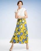 【ドゥクラッセ/DoCLASSE】のUVスラブ・フレアロングスカート ダークイエロー|ID: prp329100004522387 ipo3291000000031989385