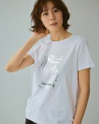 【ドゥクラッセ/DoCLASSE】のメタリックデザインTシャツ ホワイト|ID: prp329100004522395 ipo3291000000031989433