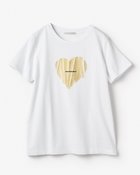 【ドゥクラッセ/DoCLASSE】のメタリックデザインTシャツ ゴールド|ID: prp329100004522395 ipo3291000000031989438