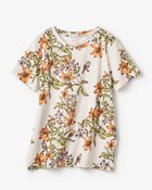 【ドゥクラッセ/DoCLASSE】の綿スラブ・総柄プリントTシャツ フラワー|ID: prp329100004522398 ipo3291000000031989459