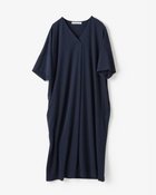 【ドゥクラッセ/DoCLASSE】のUVスラブ・フロントタックワンピース/普通丈 ネイビー|ID: prp329100004522400 ipo3291000000031989481
