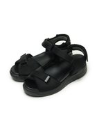 【フィットフィット/fitfit】のビジューLITEサンダル ブラック&times;ブラック|ID: prp329100004522407 ipo3291000000031989522