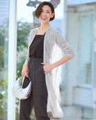 【ドゥクラッセ/DoCLASSE】のライトシアー・ベルト付きロングカーディガン 人気、トレンドファッション・服の通販 founy(ファニー) ファッション Fashion レディースファッション WOMEN トップス・カットソー Tops/Tshirt カーディガン Cardigans ベルト Belts NEW・新作・新着・新入荷 New Arrivals カーディガン Cardigan サマー Summer シアー Sheer ロング Long エレガント 上品 Elegant 夏 Summer thumbnail シルバー|ID: prp329100004522408 ipo3291000000031989527