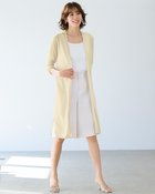 【ドゥクラッセ/DoCLASSE】のライトシアー・ベルト付きロングカーディガン 人気、トレンドファッション・服の通販 founy(ファニー) ファッション Fashion レディースファッション WOMEN トップス・カットソー Tops/Tshirt カーディガン Cardigans ベルト Belts NEW・新作・新着・新入荷 New Arrivals カーディガン Cardigan サマー Summer シアー Sheer ロング Long エレガント 上品 Elegant 夏 Summer thumbnail シャンパン|ID: prp329100004522408 ipo3291000000031989535