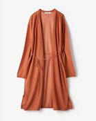 【ドゥクラッセ/DoCLASSE】のライトシアー・ベルト付きロングカーディガン テラコッタ|ID: prp329100004522408 ipo3291000000032868760