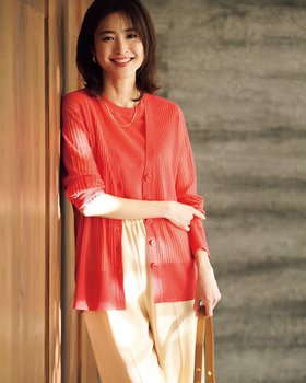 【ドゥクラッセ/DoCLASSE】のリネン混・シアーアンサンブルニット 人気、トレンドファッション・服の通販 founy(ファニー) ファッション Fashion レディースファッション WOMEN トップス・カットソー Tops/Tshirt ニット Knit Tops アンサンブル Knit Ensemble アンサンブル Ensemble インナー Inner カーディガン Cardigan サマー Summer ノースリーブ No Sleeve リネン Linen エレガント 上品 Elegant 人気 Popularity |ID:prp329100004522410