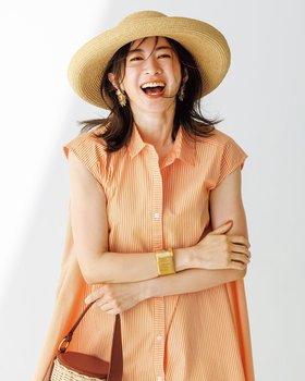 【ドゥクラッセ/DoCLASSE】のピュアコットン・ランダムストライプロングシャツ 人気、トレンドファッション・服の通販 founy(ファニー) ファッション Fashion レディースファッション Fashion for Women トップス・カットソー Cut & Sew Tops シャツ・ブラウス・オフィスカジュアル Elegant Blouses & Button-Ups ストライプ Stripe, Striped Pattern スマート Smart, Elegant チュニック Tunic, Long Top ロング Long, Long-Length 夏 Summer 定番 Standard, Basic Item |ID:prp329100004522417