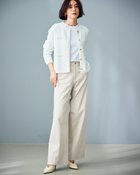 【ドゥクラッセ/DoCLASSE】のミラクルストレッチ・すっきりワイド ライトグレー|ID: prp329100004524158 ipo3291000000032002163