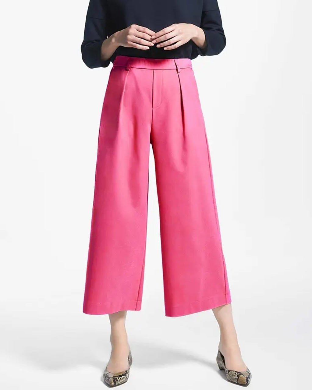 【ドゥクラッセ/DoCLASSE】のデュアルストレッチ・ワイドタック 人気、トレンドファッション・服の通販 founy(ファニー) 　ファッション　Fashion　レディースファッション　WOMEN　パンツ　Pants　クロップド　Cropped　今季　This Season　ストレッチ　Stretch　トレンド　Trend　定番　Standard　ループ　Loop　ワイド　Wide　 other-1|ID: prp329100004524160 ipo3291000000032002166