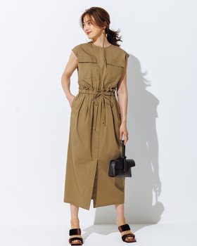 【ドゥクラッセ/DoCLASSE】 ドライタッチコットン・ポケットデザインワンピース人気、トレンドファッション・服の通販 founy(ファニー) ファッション Fashion レディースファッション WOMEN ワンピース Dress NEW・新作・新着・新入荷 New Arrivals なめらか Smooth スマート Smart セットアップ Set Up タイプライター Typewriter ポケット Pocket ビジネス 仕事 通勤 Business 夏 Summer |ID:prp329100004524167