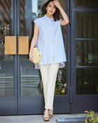 【ドゥクラッセ/DoCLASSE】のドライタッチ・美脚スリムパンツ/63cm オフホワイト|ID: prp329100004524169 ipo3291000000032002197