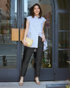 【ドゥクラッセ/DoCLASSE】のドライタッチ・美脚スリムパンツ/68cm ブラック|ID: prp329100004524172 ipo3291000000032002210