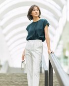 【ドゥクラッセ/DoCLASSE】のビューティフォルム・タックプルオーバー ダークグリーン|ID: prp329100004524176 ipo3291000000032002227