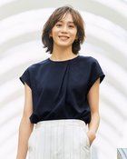 【ドゥクラッセ/DoCLASSE】のビューティフォルム・タックプルオーバー ネイビー|ID: prp329100004524176 ipo3291000000032002231