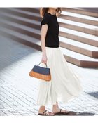 【ドゥクラッセ/DoCLASSE】のシアーライトクロス・フレアスカート 人気、トレンドファッション・服の通販 founy(ファニー) ファッション Fashion レディースファッション Ladies' Fashion Online スカート Skirt Aライン/フレアスカート Flared A-Line Skirts フレア Flare エレガント 上品 Elegant thumbnail ホワイト|ID: prp329100004524185 ipo3291000000032002264