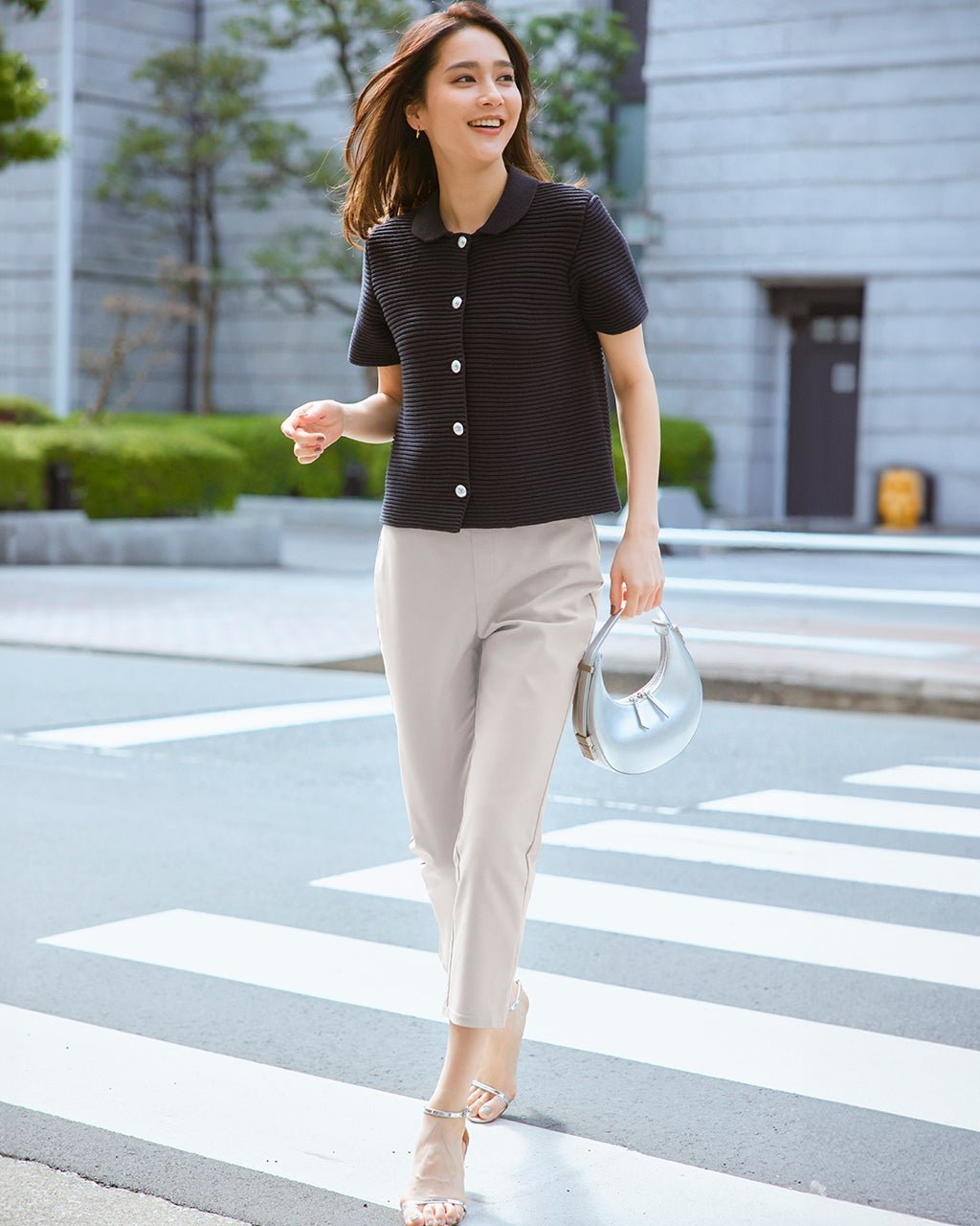 【ドゥクラッセ/DoCLASSE】の裏メッシュ・ストレッチパンツ/サブリナ 人気、トレンドファッション・服の通販 founy(ファニー) 　ファッション　Fashion　レディースファッション　Fashion for Women　パンツ　Pants & Trousers　ストレッチ　Stretch, Stretchy Fabric　スリム　Slim, Slim Fit　メッシュ　Mesh, Net Fabric　夏　Summer　 other-1|ID: prp329100004524187 ipo3291000000032088468