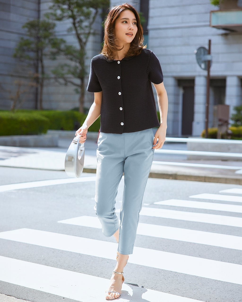 【ドゥクラッセ/DoCLASSE】の裏メッシュ・ストレッチパンツ/サブリナ 人気、トレンドファッション・服の通販 founy(ファニー) 　ファッション　Fashion　レディースファッション　Fashion for Women　パンツ　Pants & Trousers　ストレッチ　Stretch, Stretchy Fabric　スリム　Slim, Slim Fit　メッシュ　Mesh, Net Fabric　夏　Summer　 other-1|ID: prp329100004524187 ipo3291000000032527607