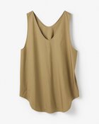 【ドゥクラッセ/DoCLASSE】のドライタッチコットン・ノースリーブブラウス カーキベージュ|ID: prp329100004524191 ipo3291000000032002287