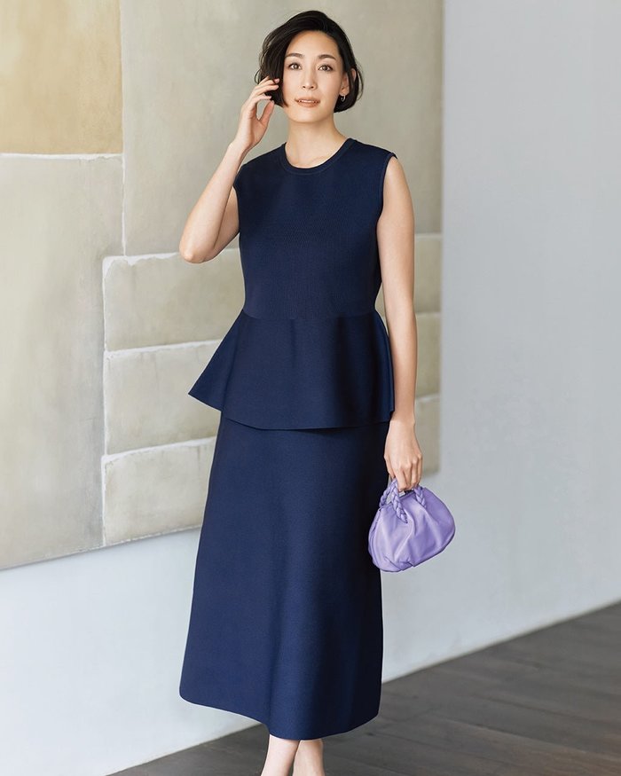 【ドゥクラッセ/DoCLASSE】のペプラムニット・スカートセットアップ インテリア・キッズ・メンズ・レディースファッション・服の通販 founy(ファニー) https://founy.com/ ファッション Fashion レディースファッション WOMEN セットアップ Setup スカート Skirt NEW・新作・新着・新入荷 New Arrivals ペプラム Peplum エレガント 上品 Elegant 台形 Trapezoid 夏 Summer |ID: prp329100004524202 ipo3291000000032002330