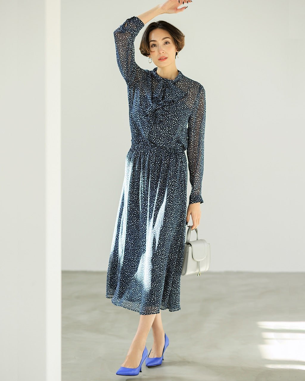 【ドゥクラッセ/DoCLASSE】のシフォンプリント・フレアスカート 人気、トレンドファッション・服の通販 founy(ファニー) 　ファッション　Fashion　レディースファッション　WOMEN　スカート　Skirt　Aライン/フレアスカート　Flared A-Line Skirts　シフォン　Chiffon　フレア　Flare　 other-1|ID: prp329100004527123 ipo3291000000032015303