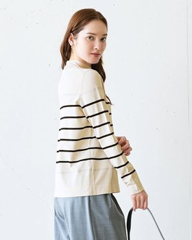 【ドゥクラッセ/DoCLASSE】 ドライタッチニット・プチハイネック人気、トレンドファッション・服の通販 founy(ファニー) ファッション Fashion レディースファッション WOMEN トップス・カットソー Tops/Tshirt ニット Knit Tops インナー Inner カフス Cuffs ジャケット Jacket スマート Smart セーター Sweater デニム Denim ハイネック High Neck ボーダー Border ロング Long エレガント 上品 Elegant |ID:prp329100004529808