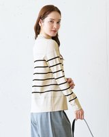 【ドゥクラッセ/DoCLASSE】のドライタッチニット・プチハイネック 人気、トレンドファッション・服の通販 founy(ファニー) ファッション Fashion レディースファッション WOMEN トップス・カットソー Tops/Tshirt ニット Knit Tops インナー Inner カフス Cuffs ジャケット Jacket スマート Smart セーター Sweater デニム Denim ハイネック High Neck ボーダー Border ロング Long エレガント 上品 Elegant |ID:prp329100004529808